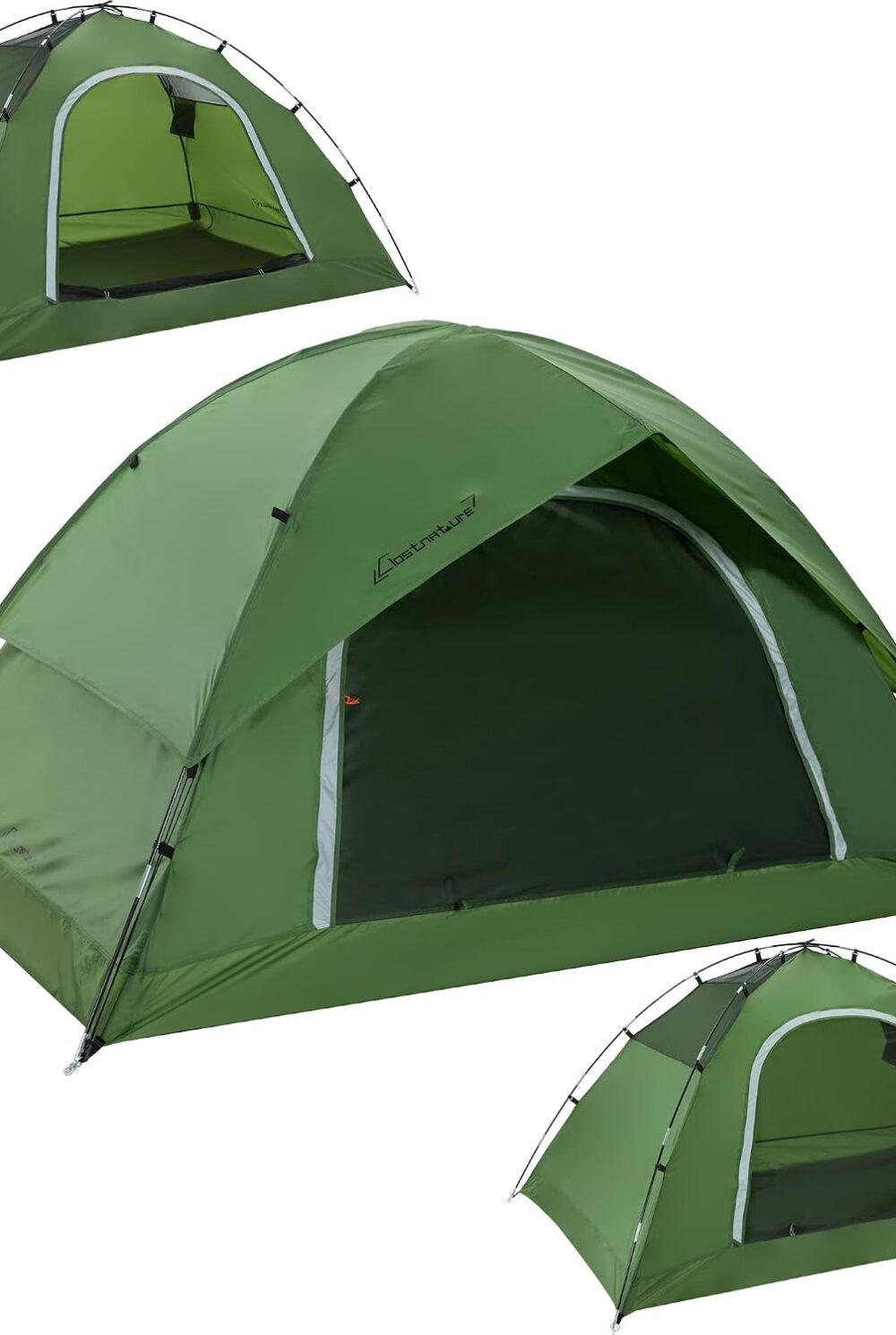 Clostnature Waterproof Camping Tent for 2 Person, 4 Person, Easy Setup Tent