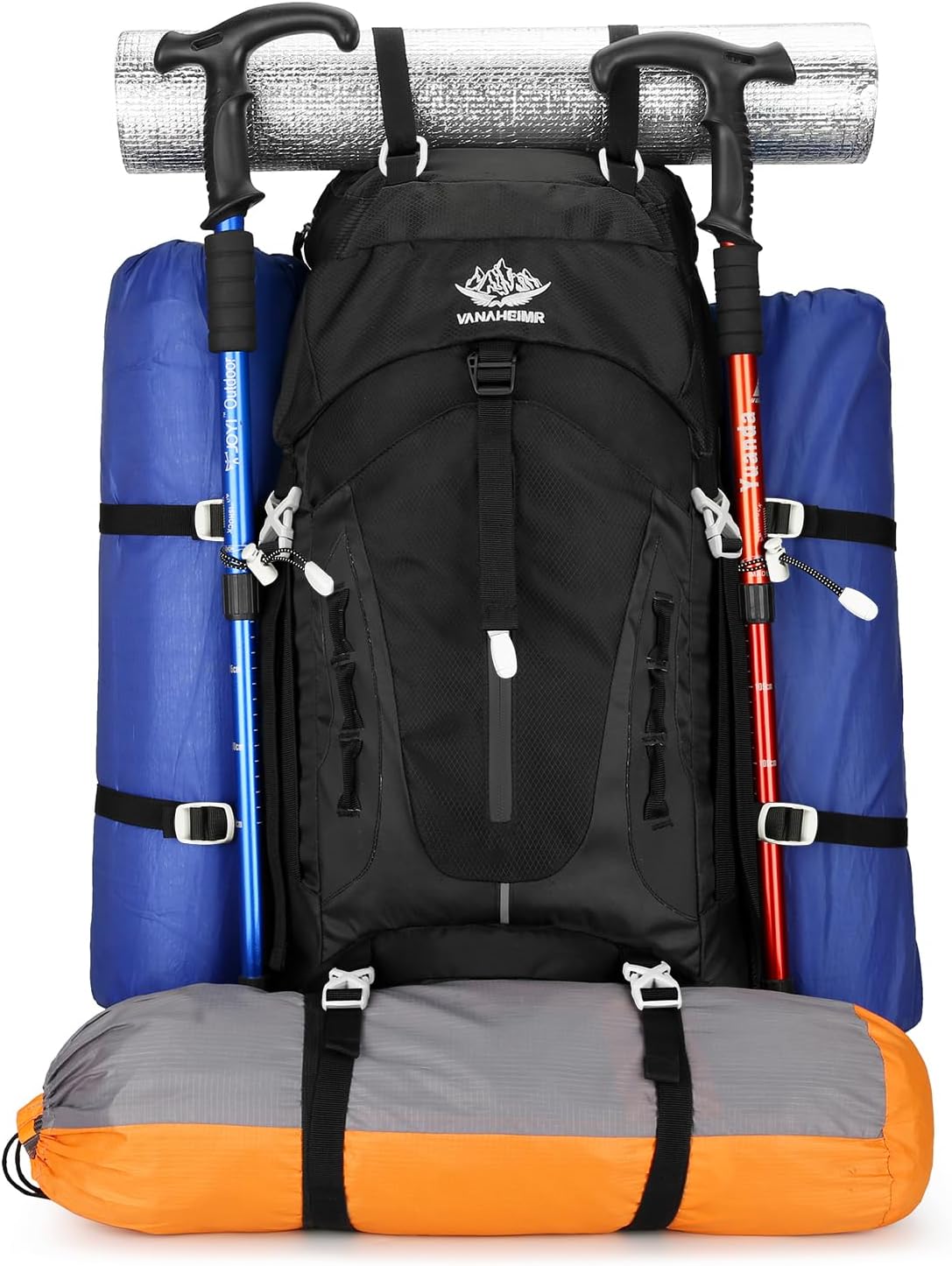 Esup 50L Waterproof Camping Hiking Backpack for Men and Women - Image 6
