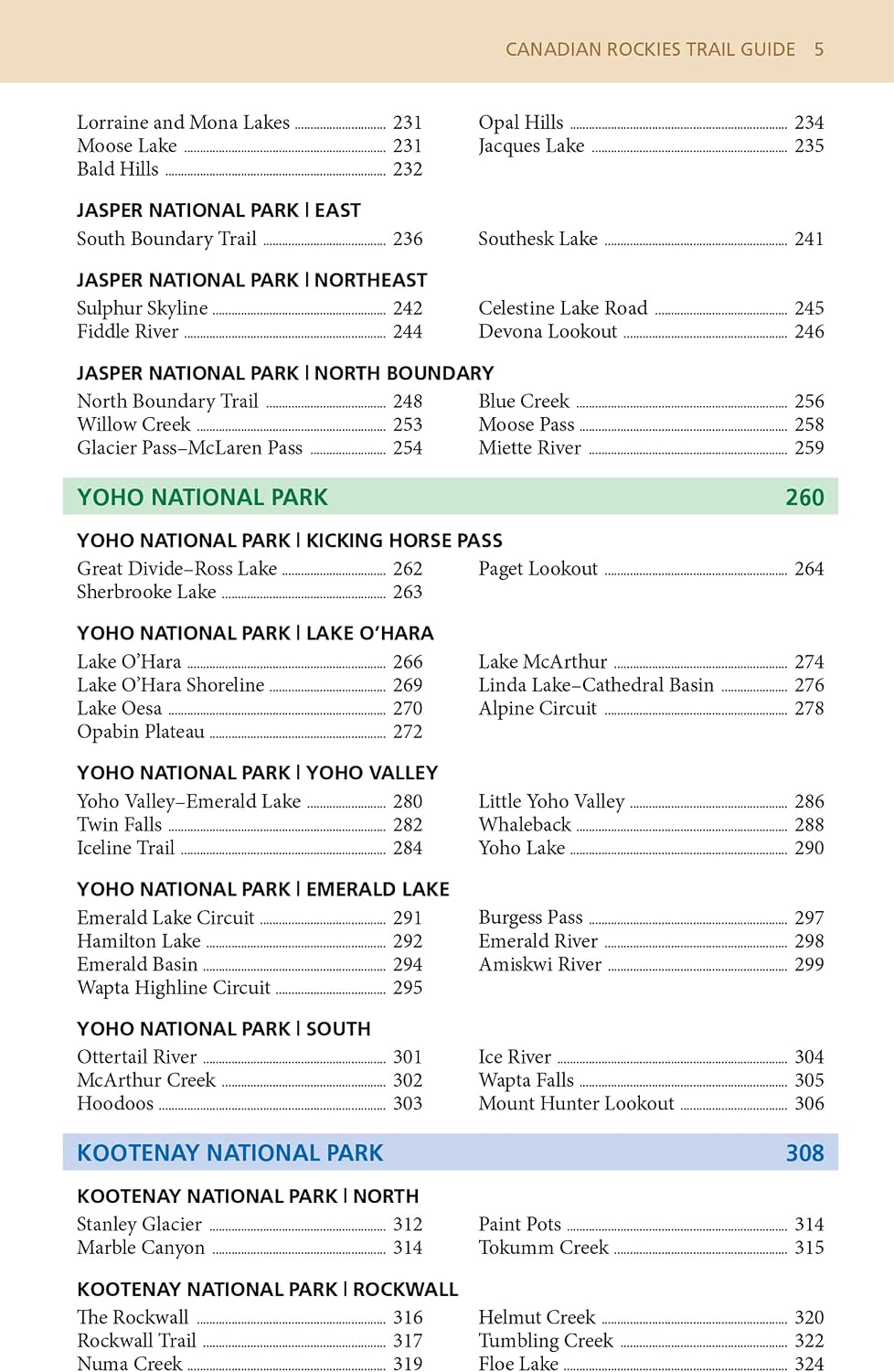 Canadian Rockies Trail Guide - Image 3